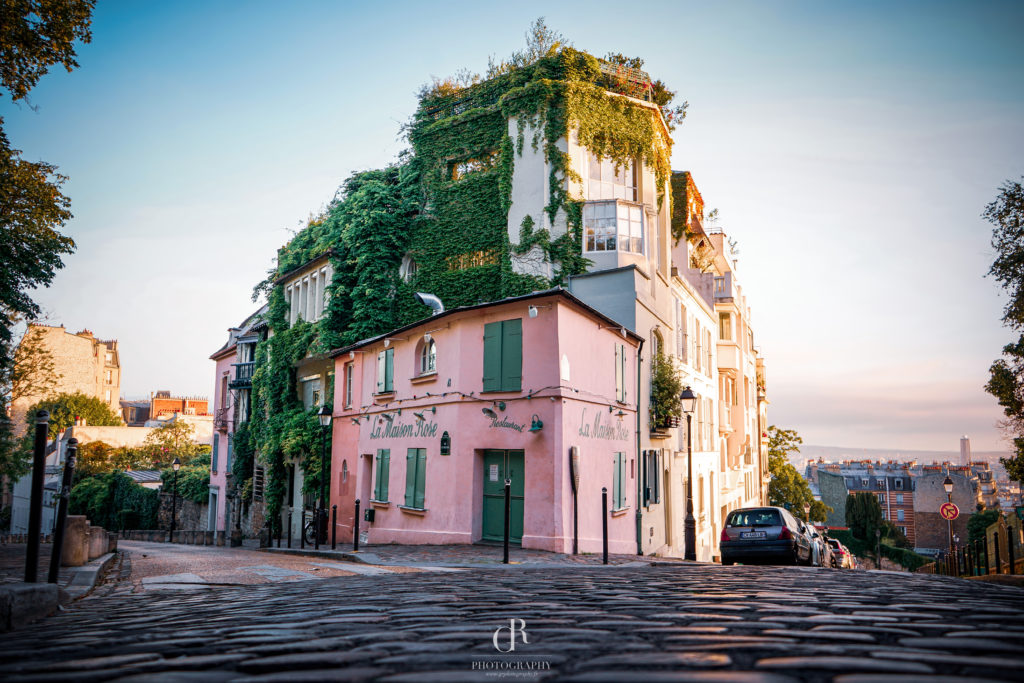 La Maison Rose in Paris Montmartre, France GR Photography